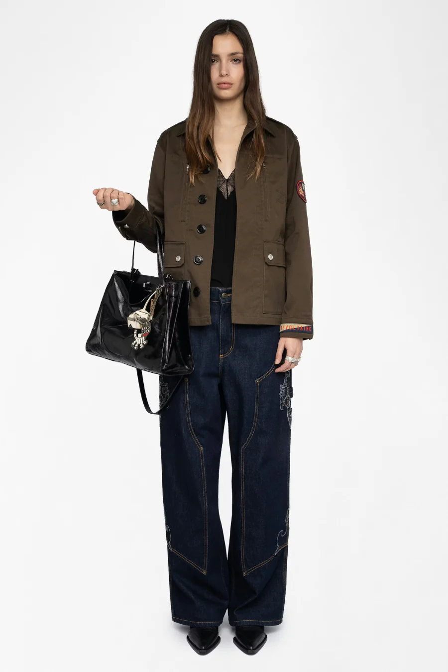 Kid Cotton Jacket Moss