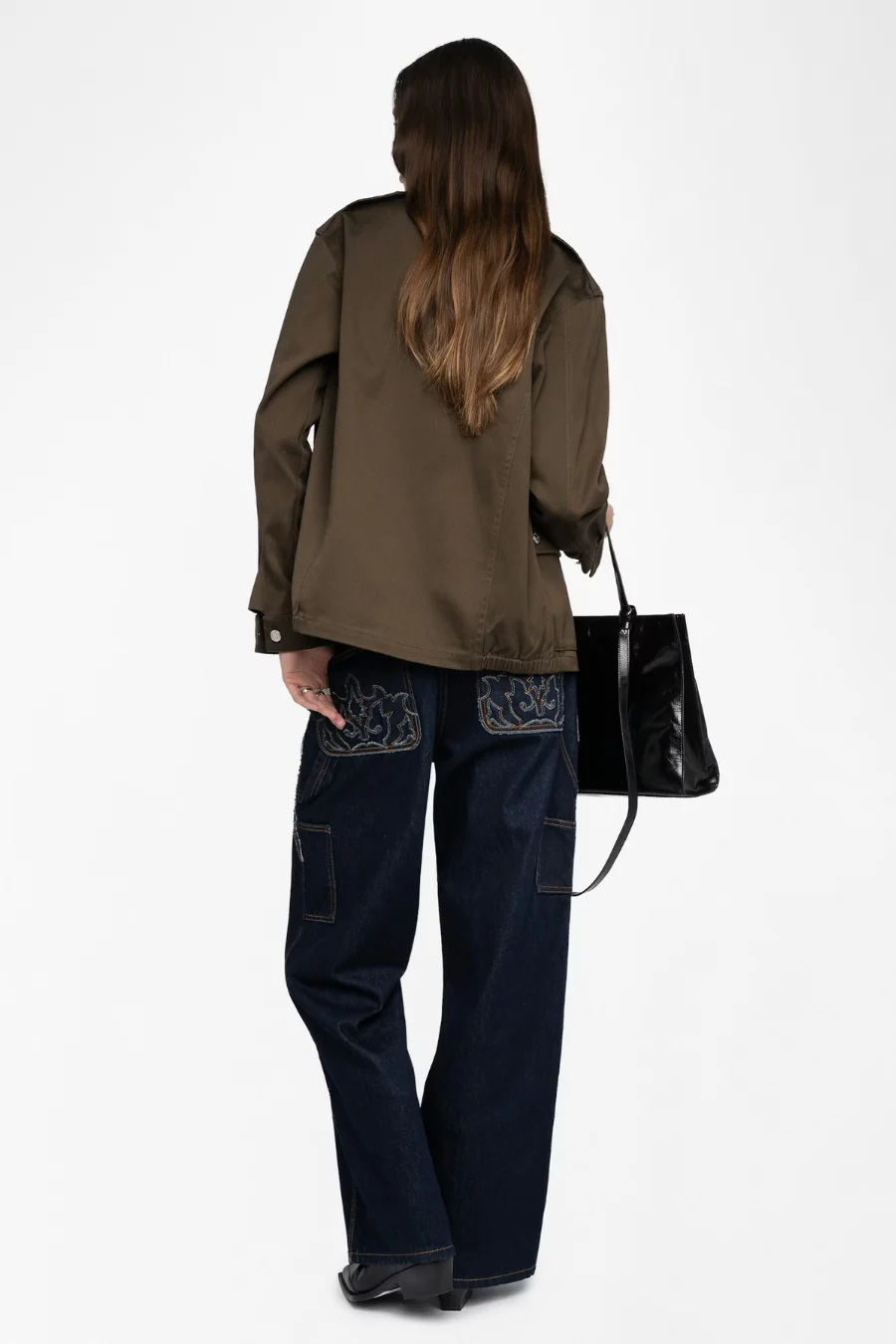Kid Cotton Jacket Moss - Image 2