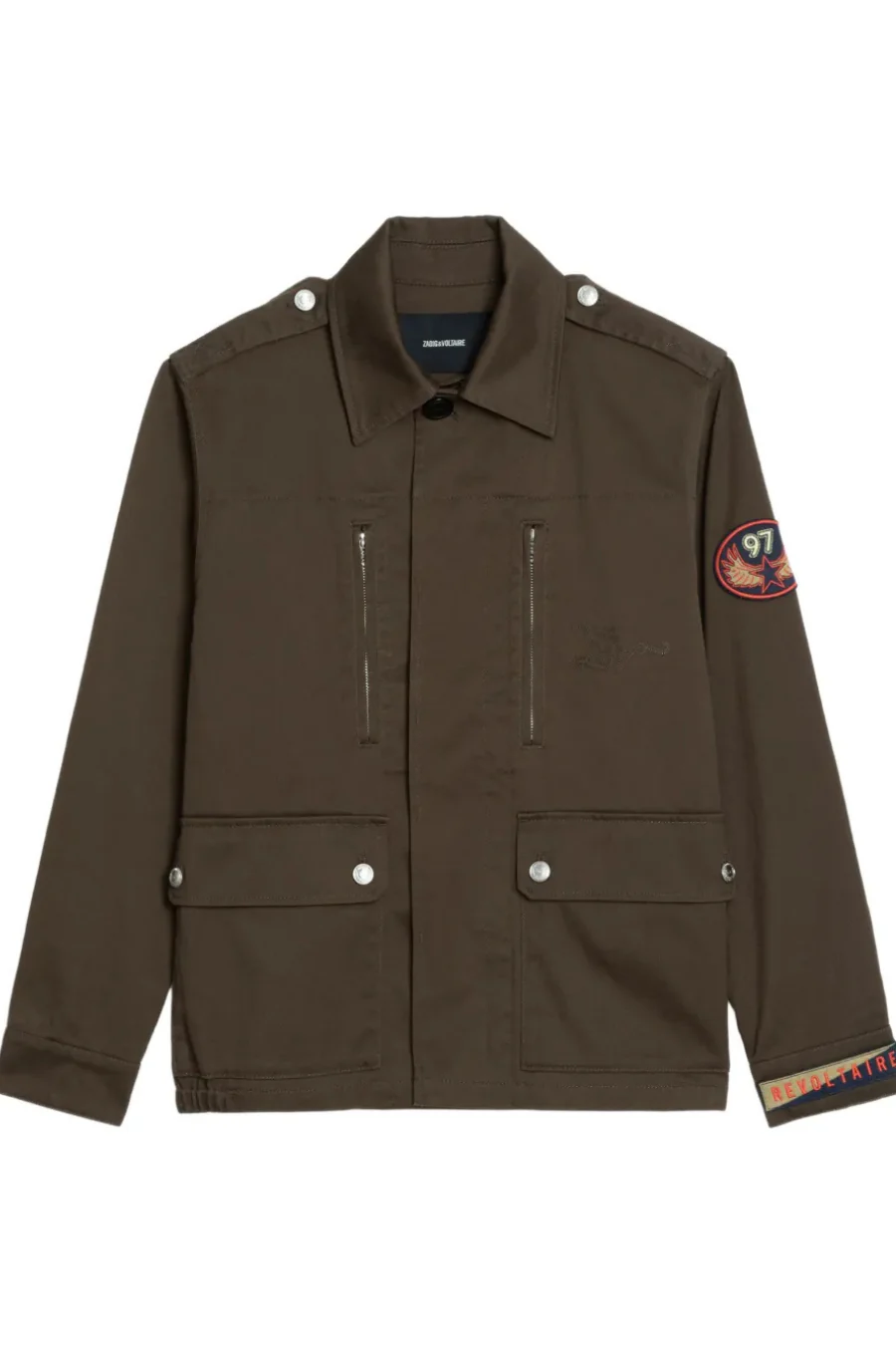 Kid Cotton Jacket Moss - Image 4