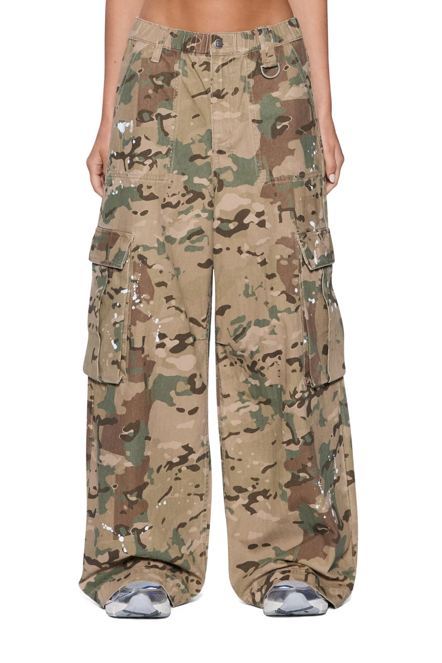Ksuper Cargo Pant Woodland Camo - Image 2