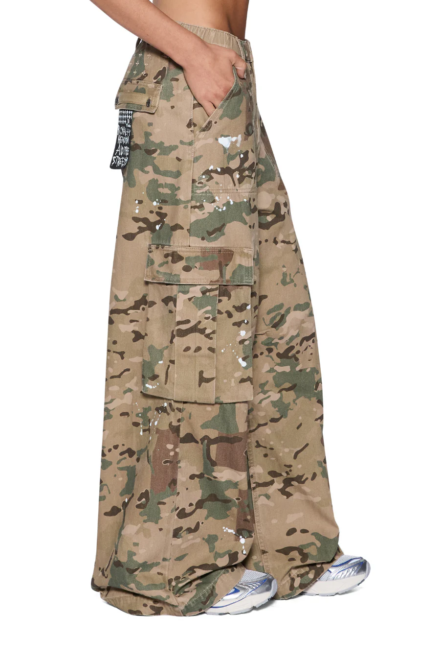 Ksuper Cargo Pant Woodland Camo - Image 3