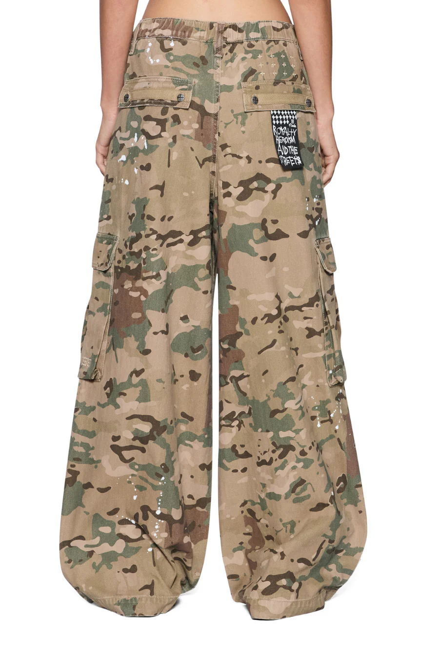 Ksuper Cargo Pant Woodland Camo - Image 4