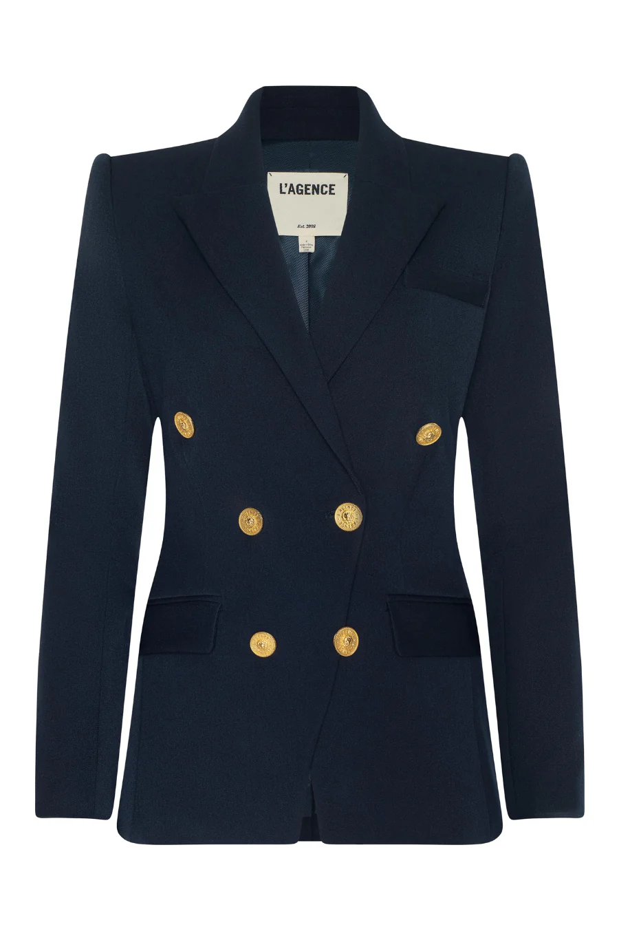 Kyomi Double Breasted Blazer Midnight - Image 4