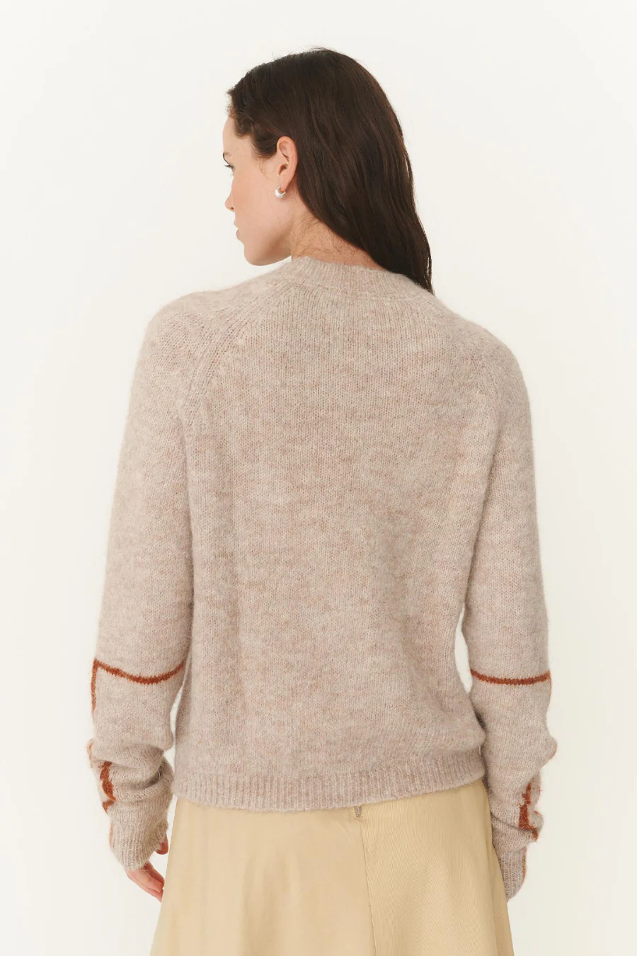 Lana Knit Jumper Fawn - Image 2