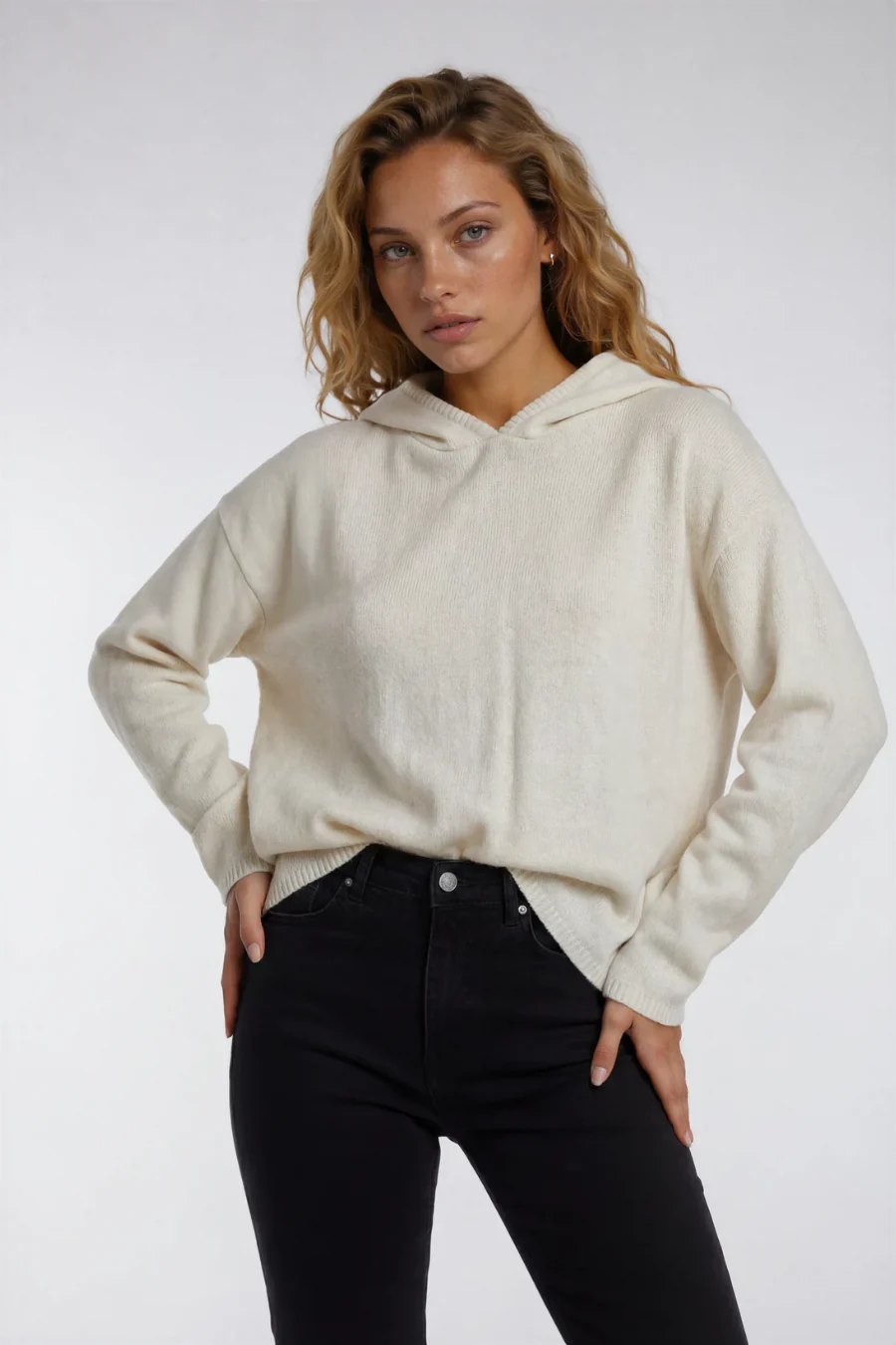 Helen Hoodie Light Beige - Image 2