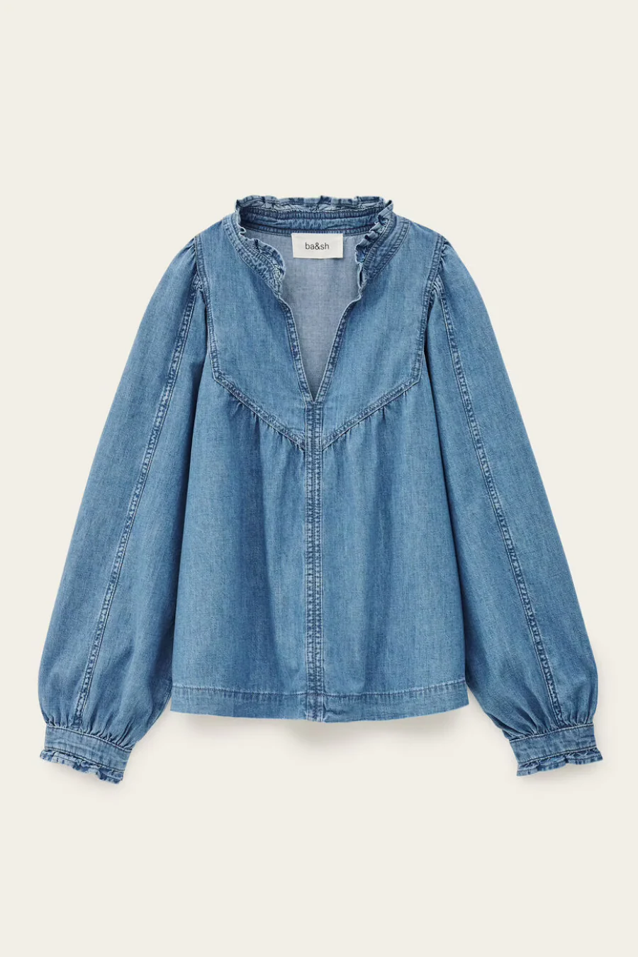 Lay Blouse Light Used Blue - Image 3