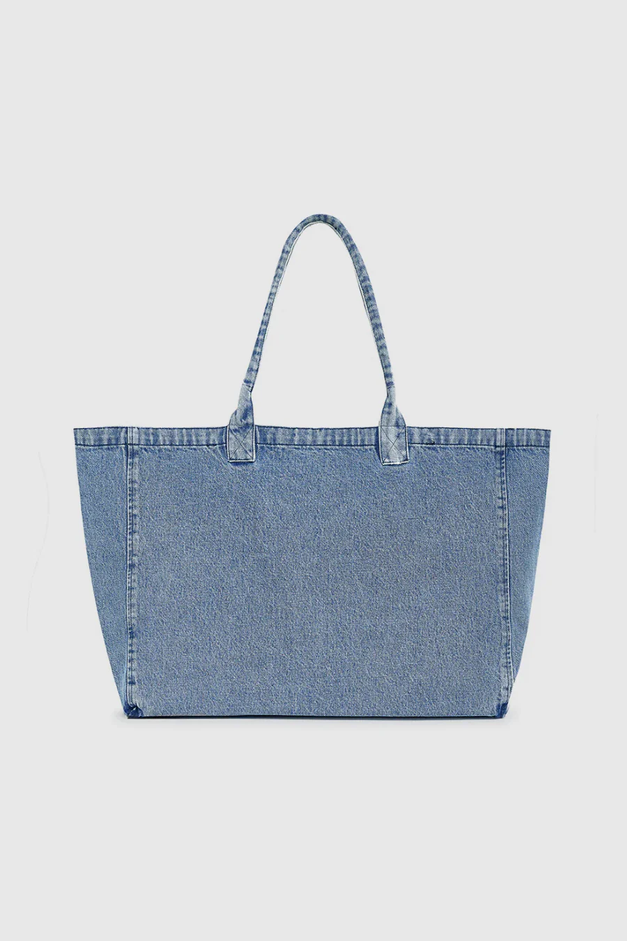 Leo Denim Tote Shadow Blue - Image 4