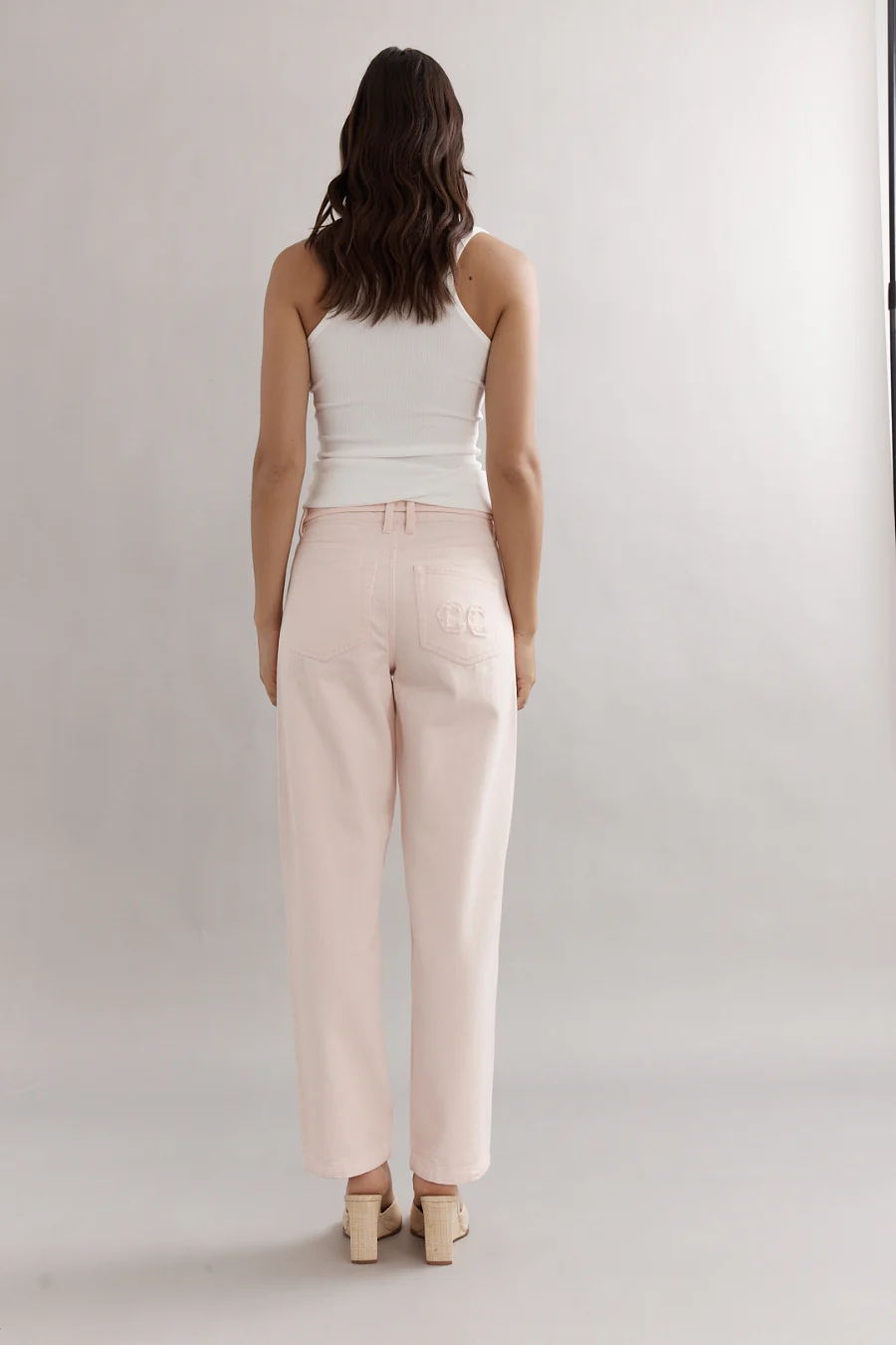 Leo Low Rise Jean Pink - Image 3