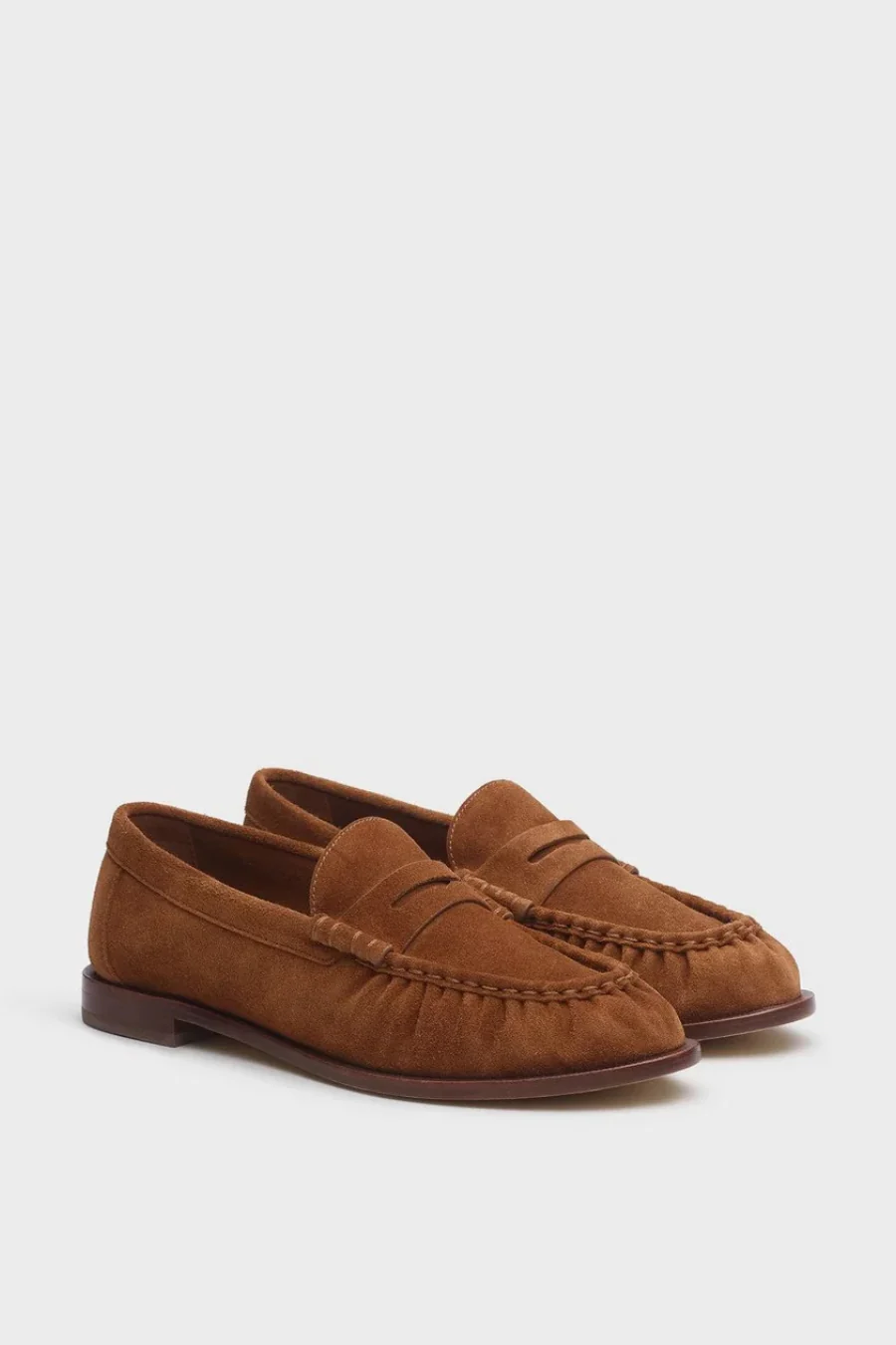 Lexi Loafer Umber Suede - Image 3