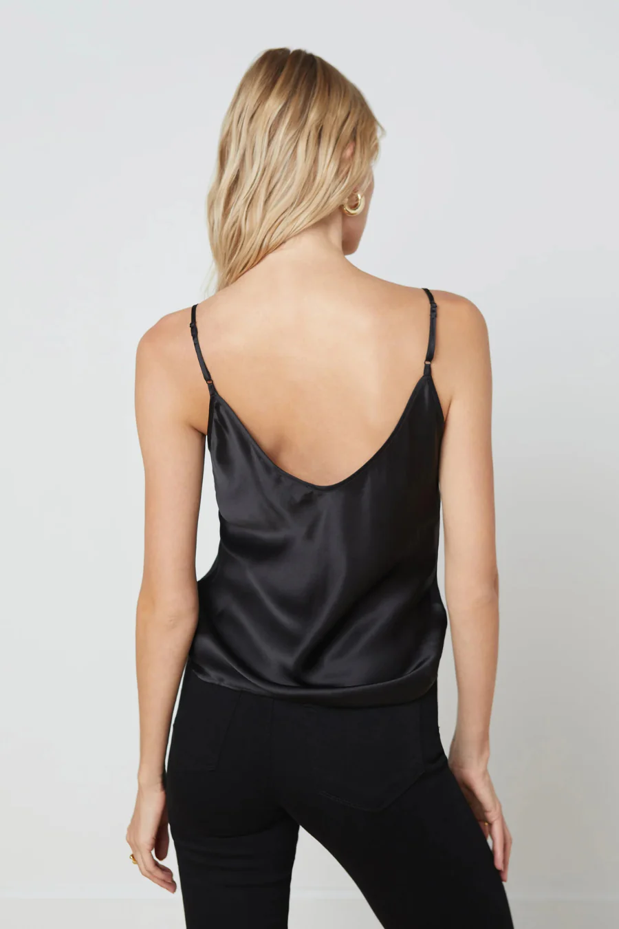 Lexi Silk Cami Black - Image 2