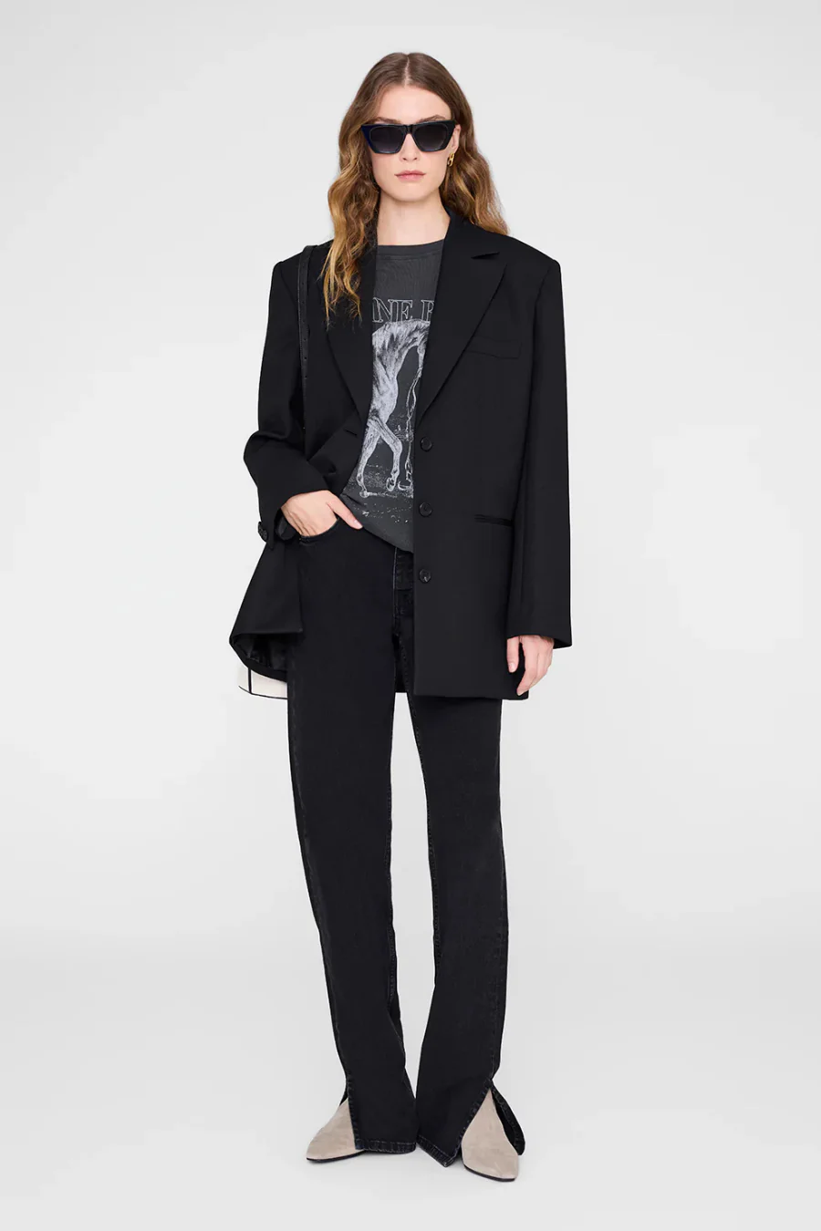Lili Tee Horse Washed Black - Image 3
