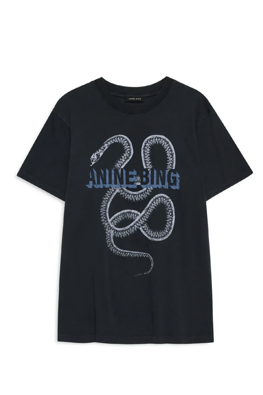 Lili Tee Snake Washed Black - Image 3