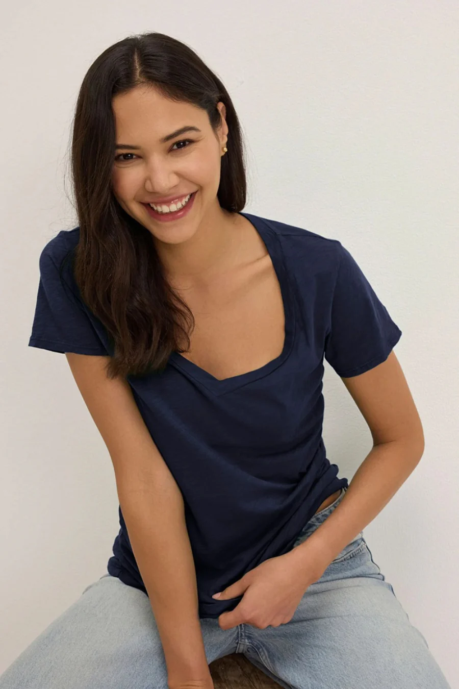 Lilith T-Shirt Navy - Image 3
