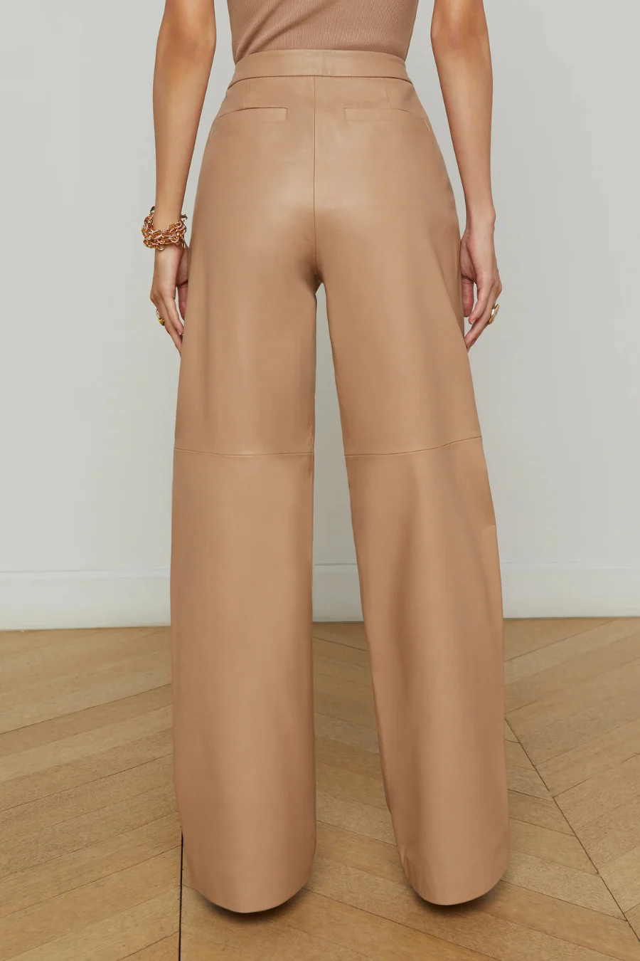 Livvy Straight Leg Trouser Cappuccino - Image 2