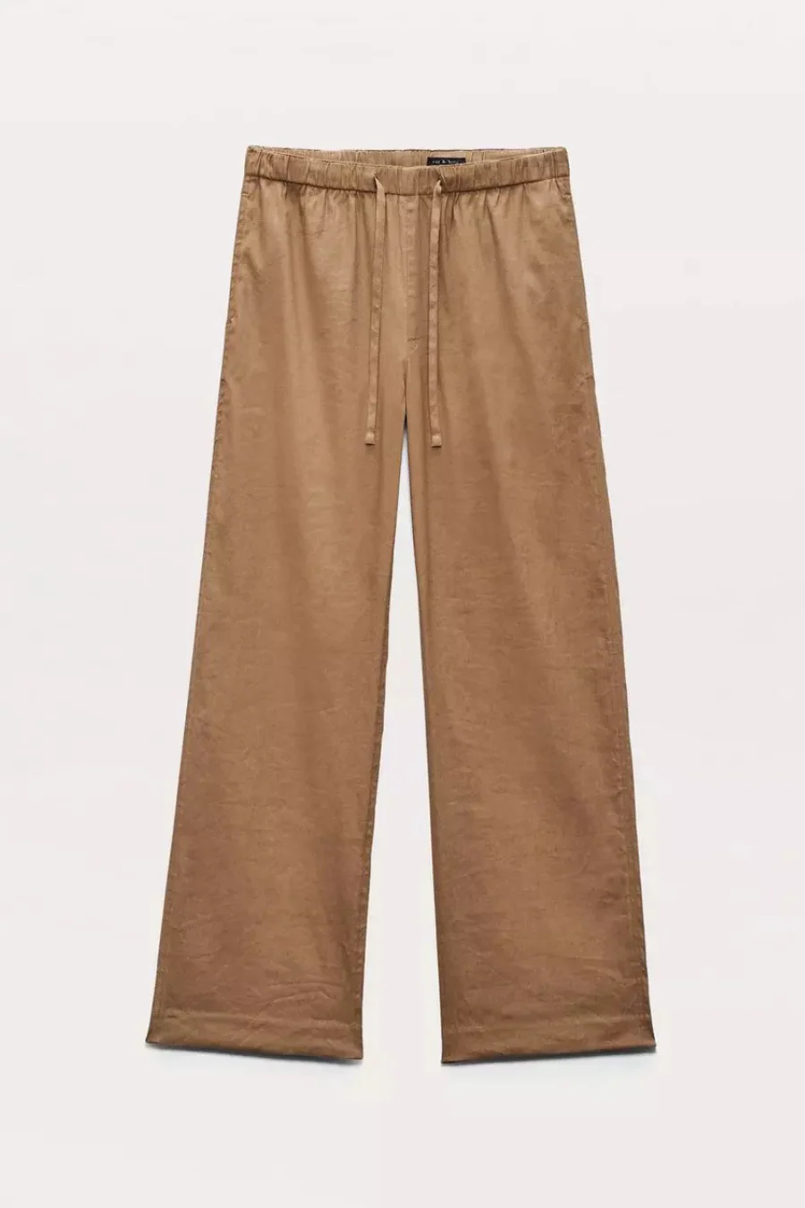 Logan Linen Beach Pant Muted Brown - Image 4