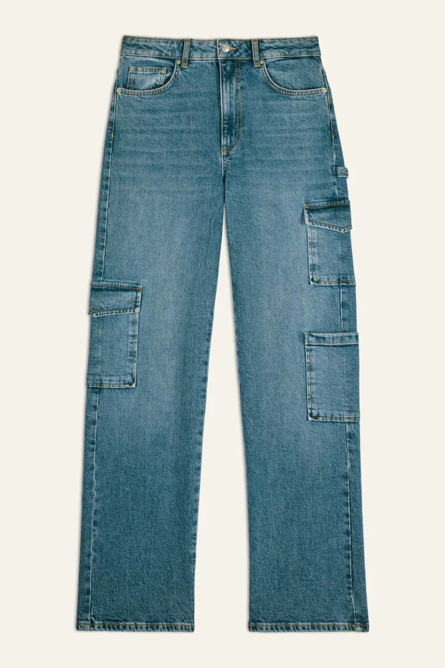 Loig Cargo Jeans Blue - Image 5