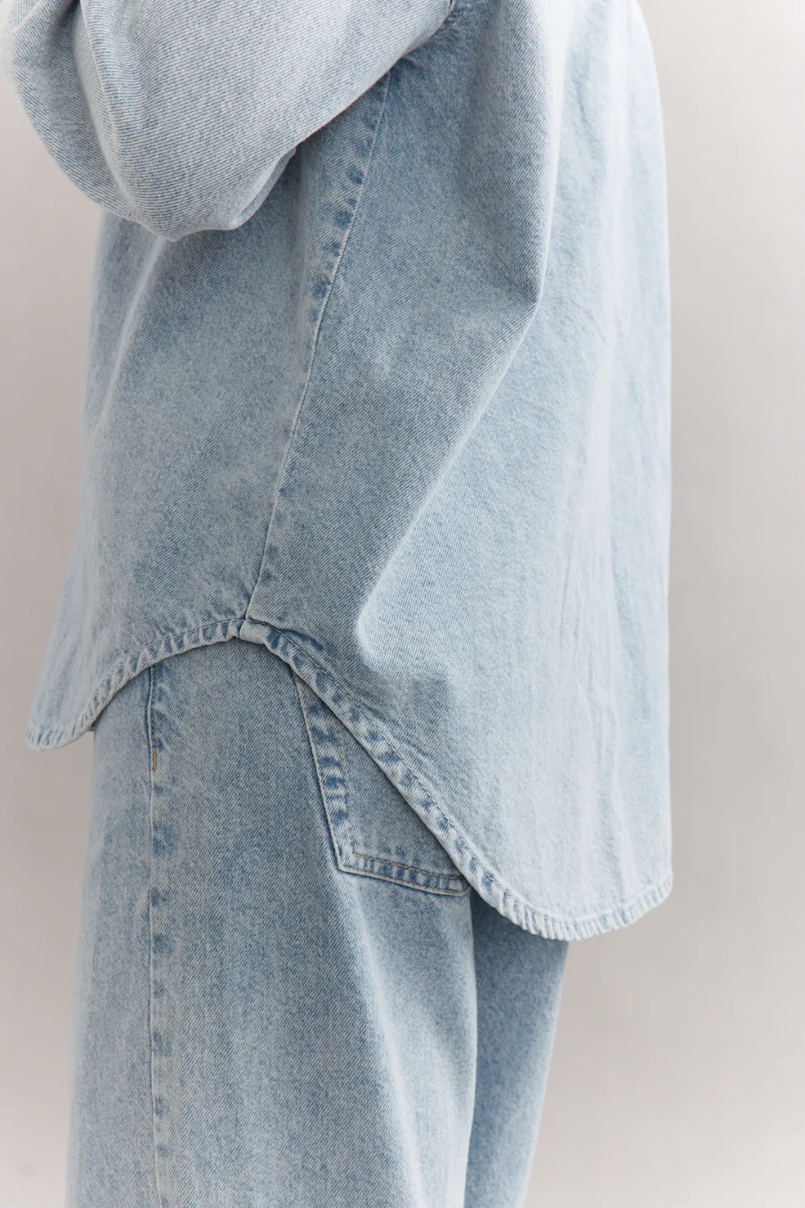 Luca Shacket Light Blue - Image 6