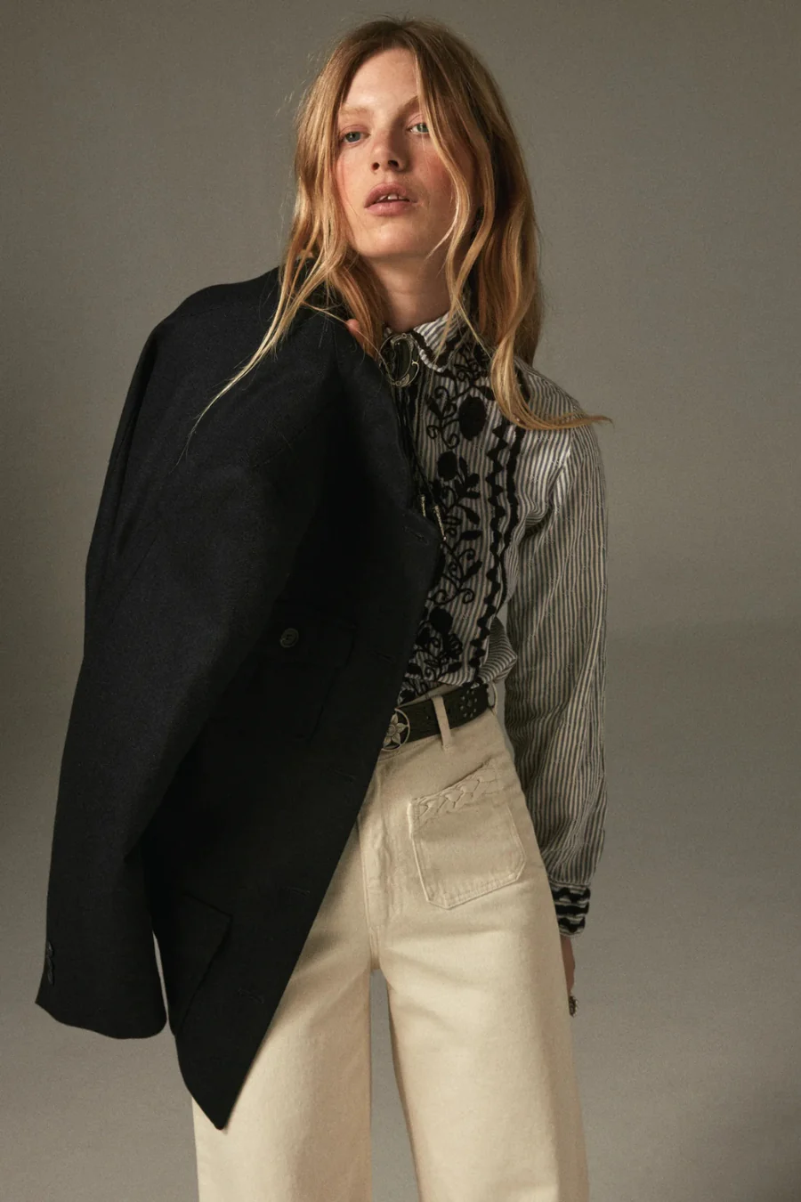 Lucien Jacket Army Marine - Image 4