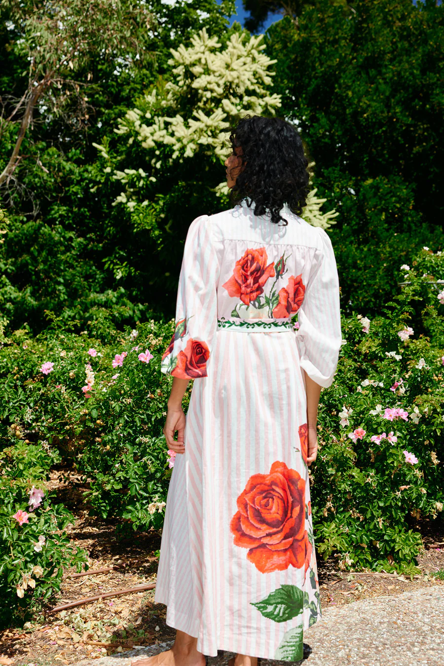 Lucille Dress Baby Rose Multi - Image 3