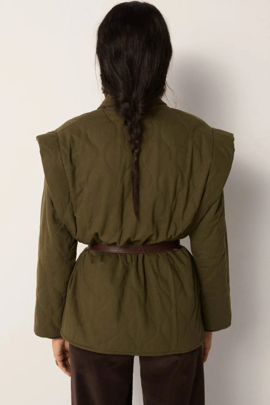 Lucille Jacket Olive Bloom - Image 2