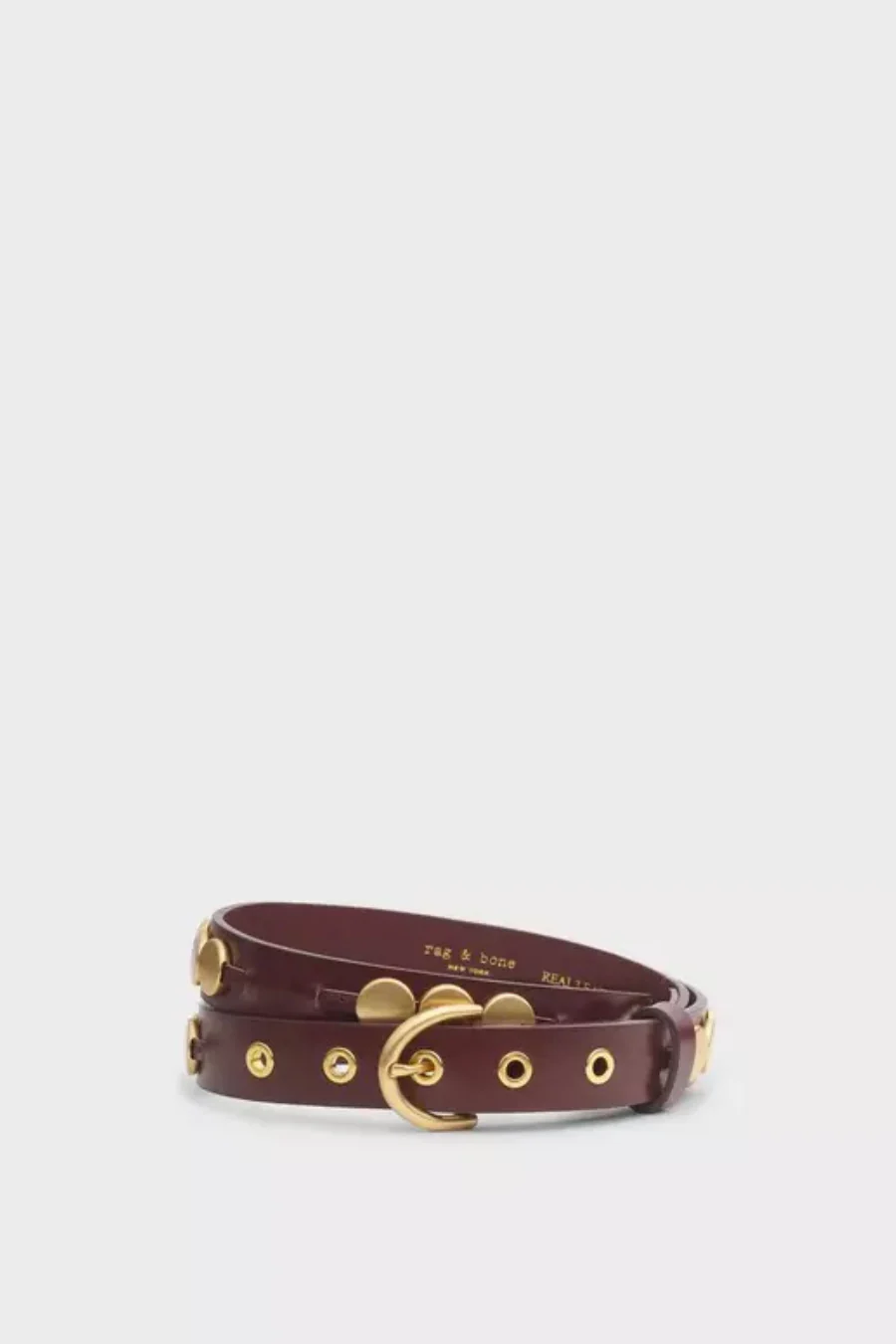 Luna Belt Deep Plum