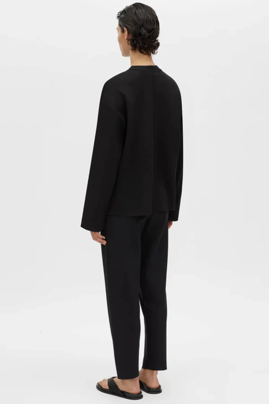 Lyndon Knit Sweater Black - Image 2