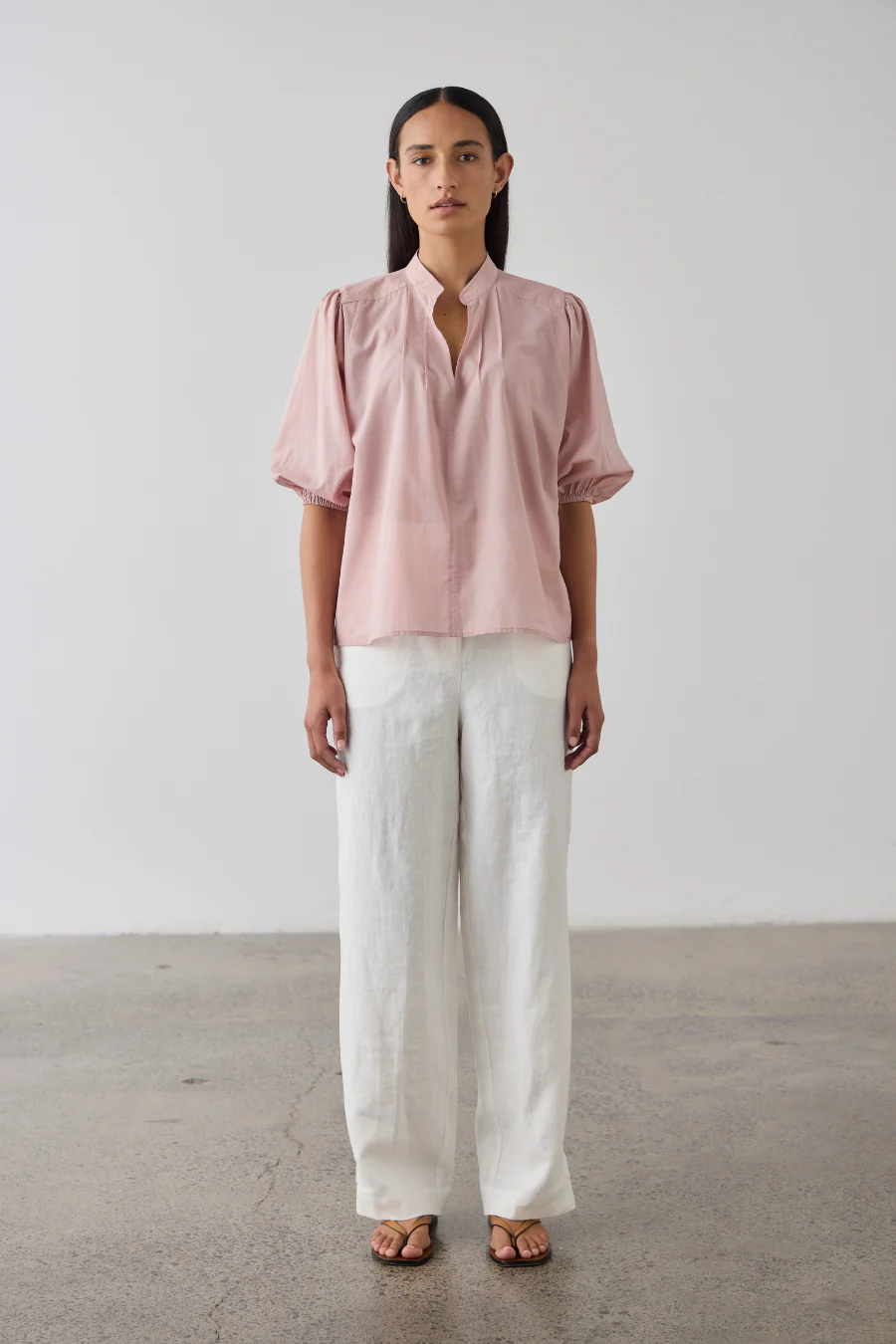 Maddie Blouse Antique Rose