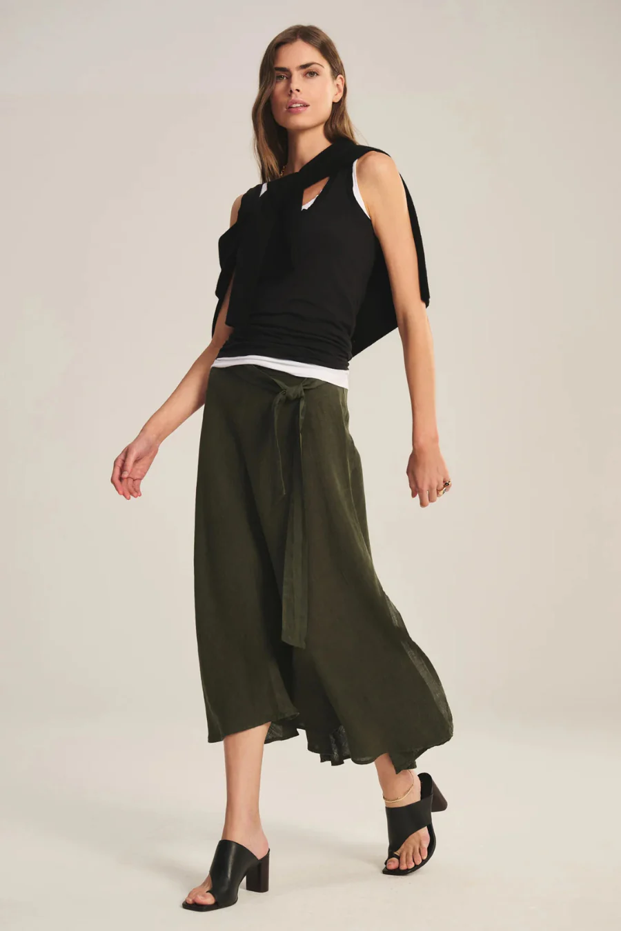 Malina Linen Skirt Tootsie