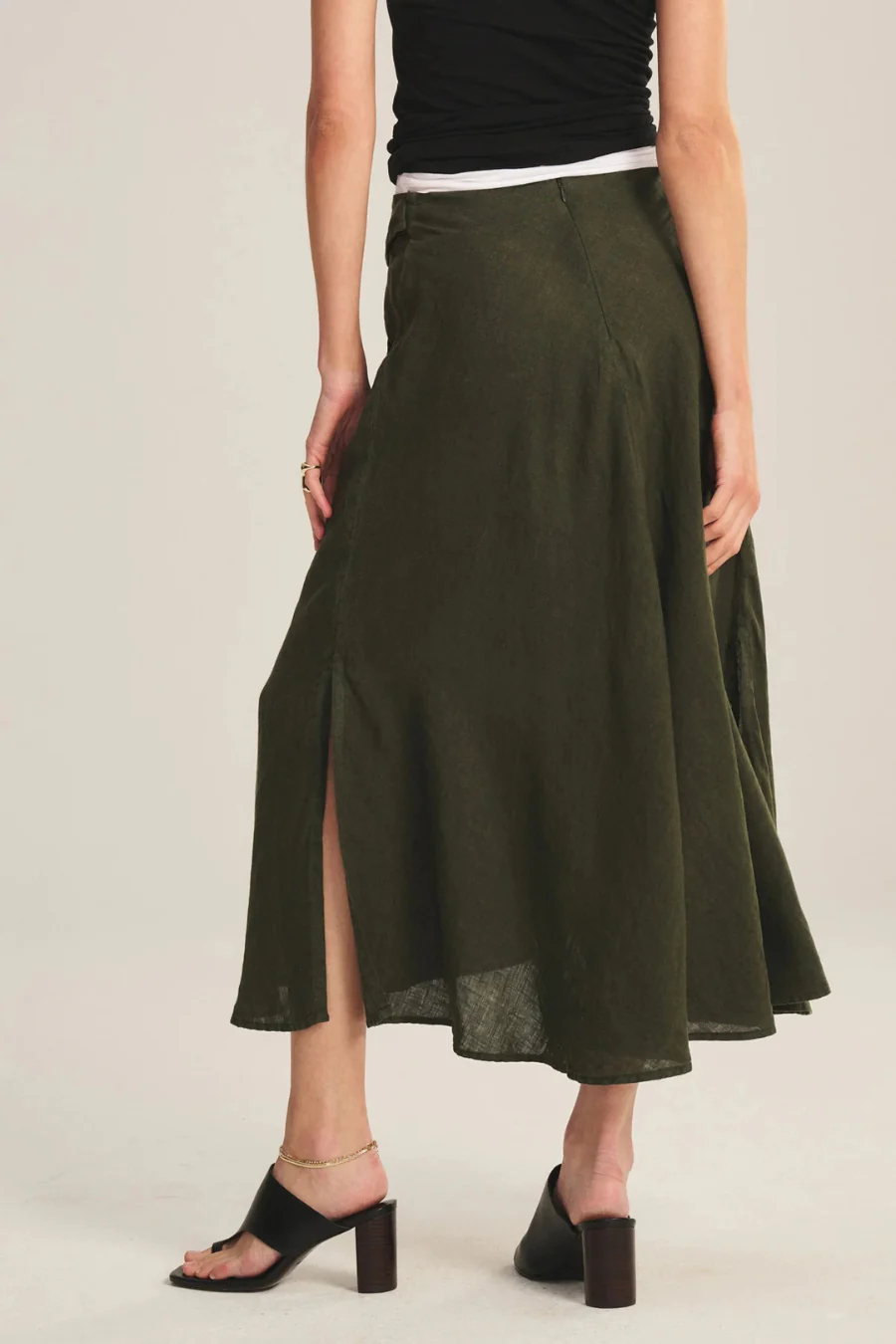Malina Linen Skirt Tootsie - Image 3