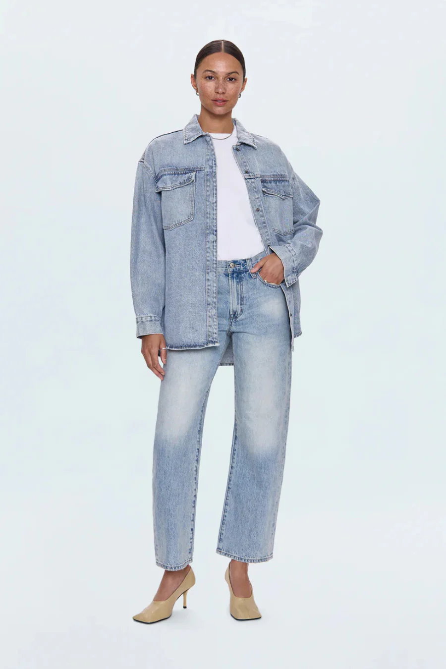 Mandy Oversized Shacket Paloma - Image 3