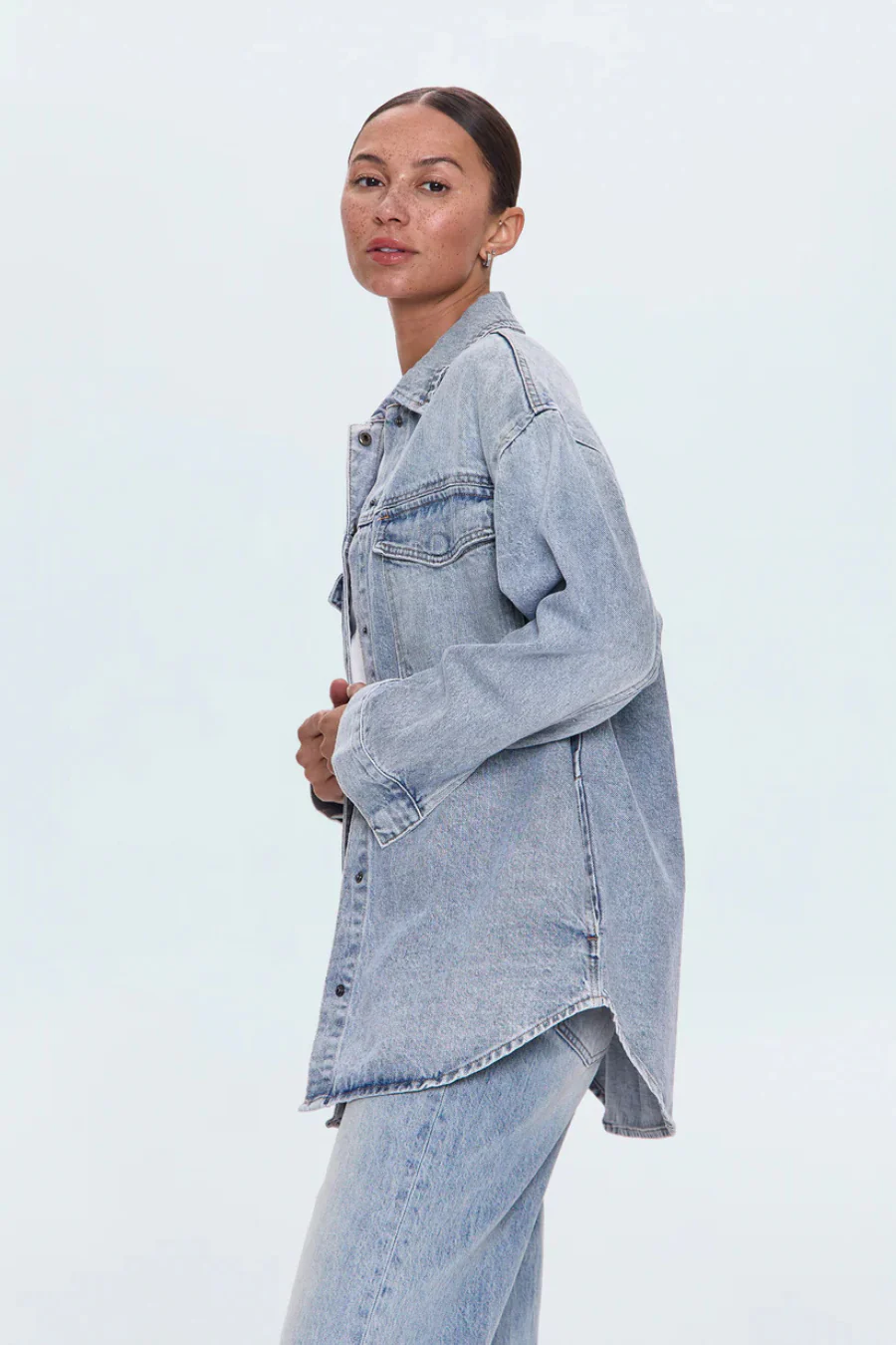 Mandy Oversized Shacket Paloma - Image 4