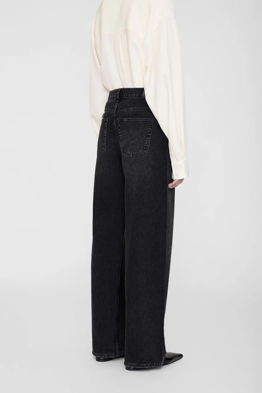 Manon Jean Dark Stone Grey - Image 2
