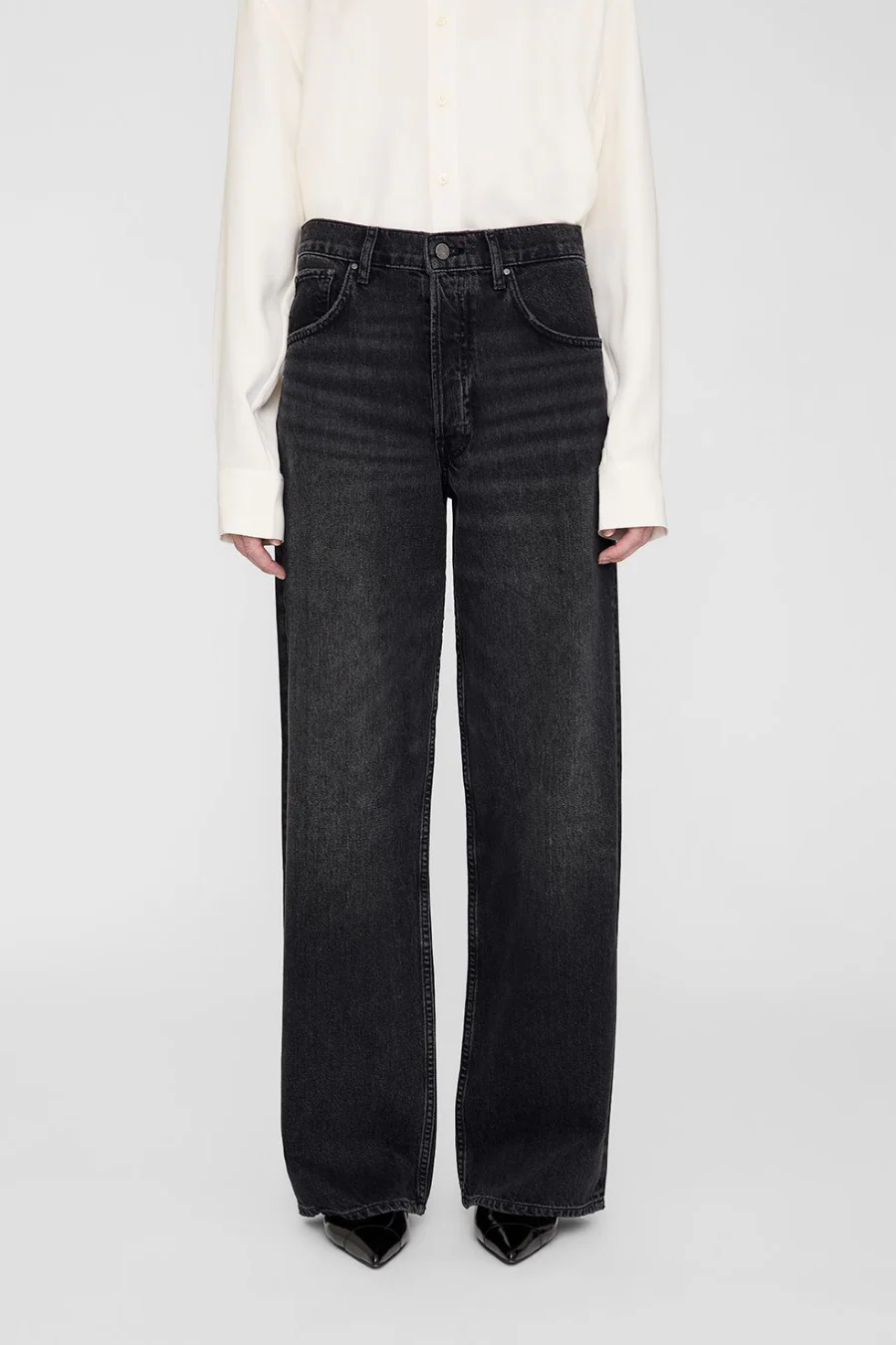 Manon Jean Dark Stone Grey - Image 3