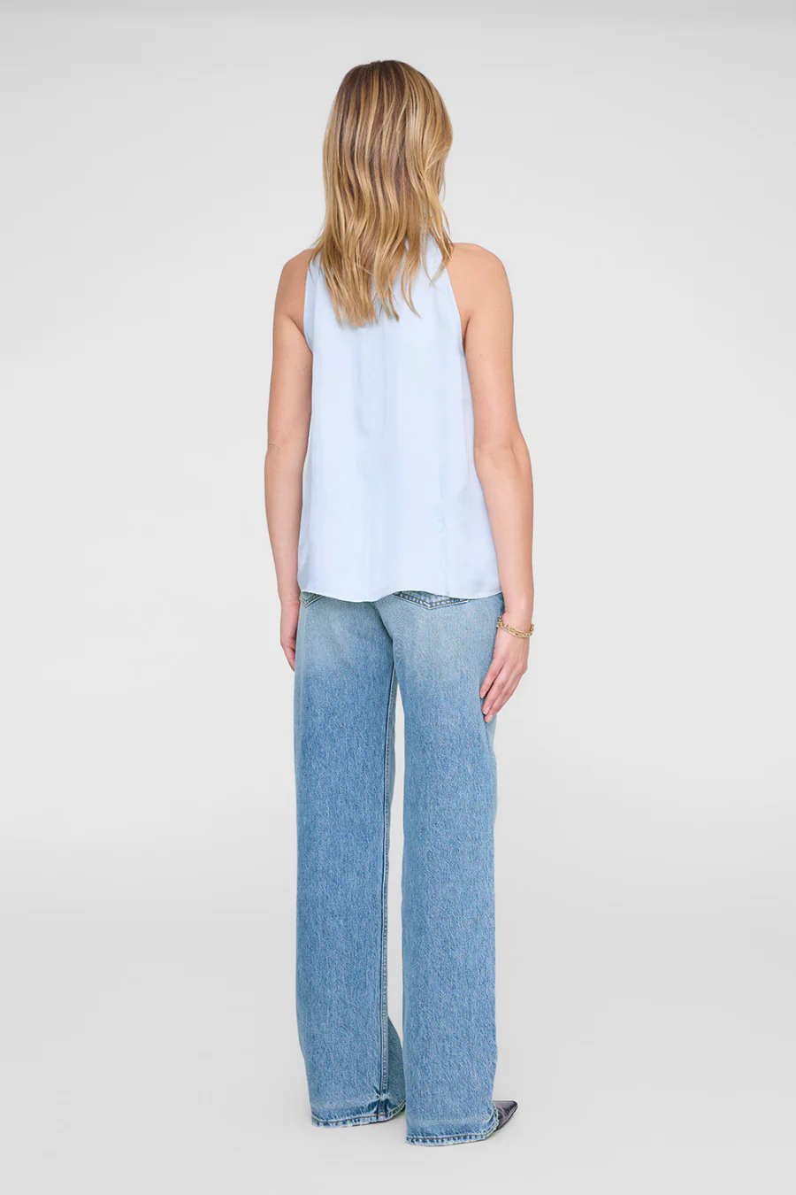 Marie Top Pale Blue - Image 2