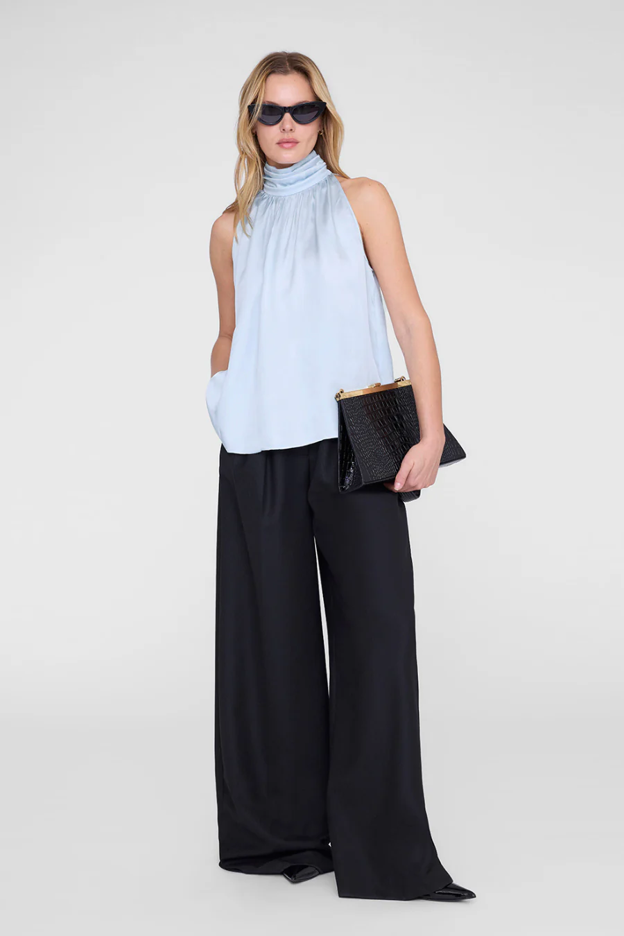 Marie Top Pale Blue - Image 3
