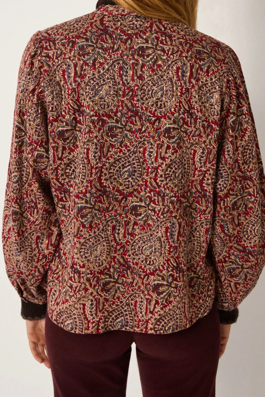 Marilyn Blouse Burnt Russet - Image 2