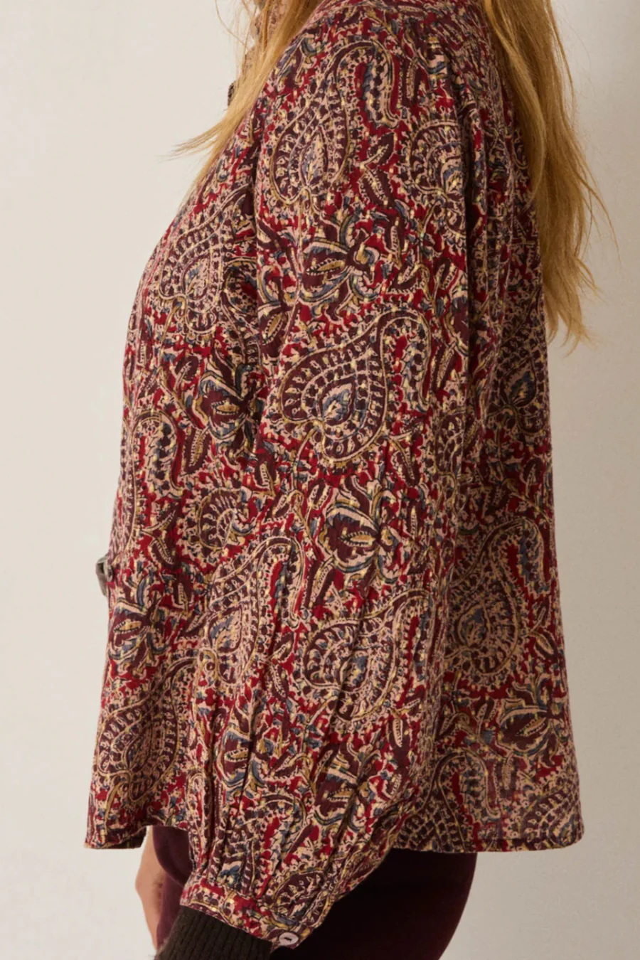 Marilyn Blouse Burnt Russet - Image 3