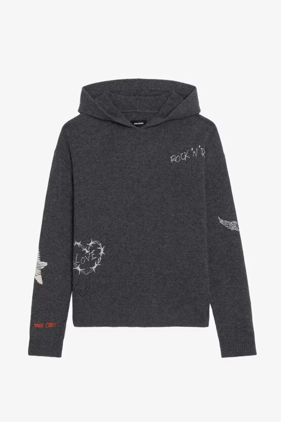 Markyz Cashmere Sweater Charcoal - Image 5