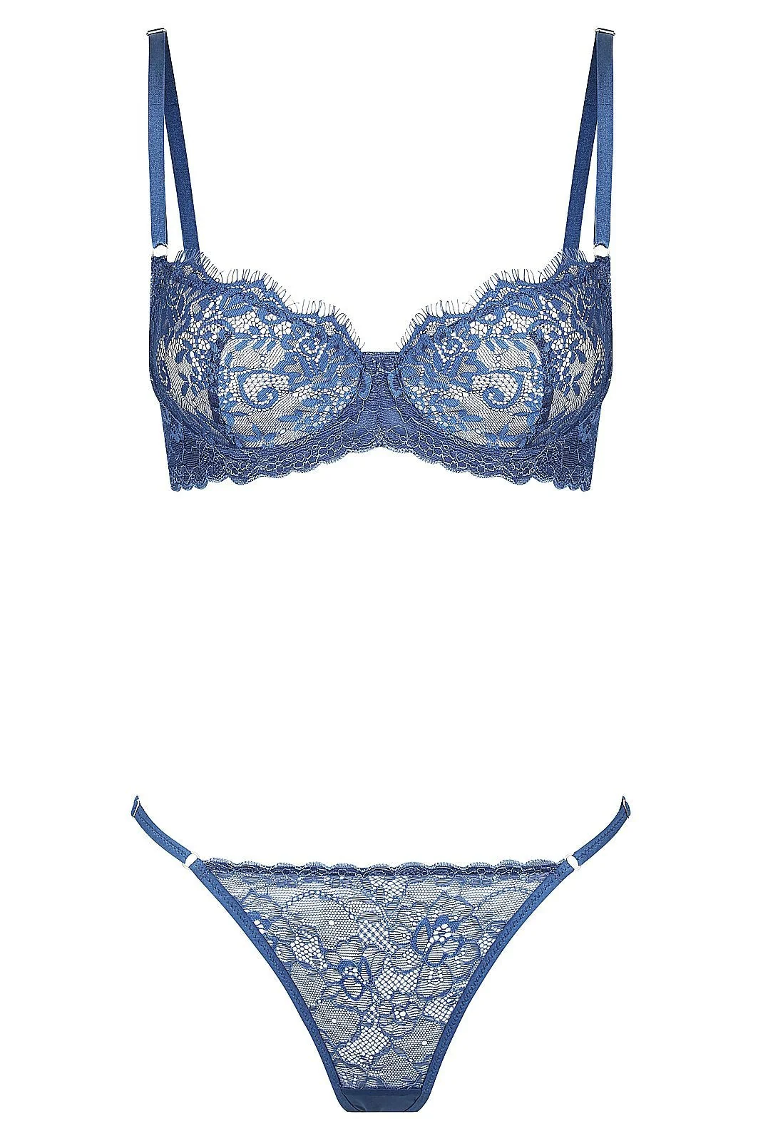 Maverick Underwire Bra Cobalt - Image 4