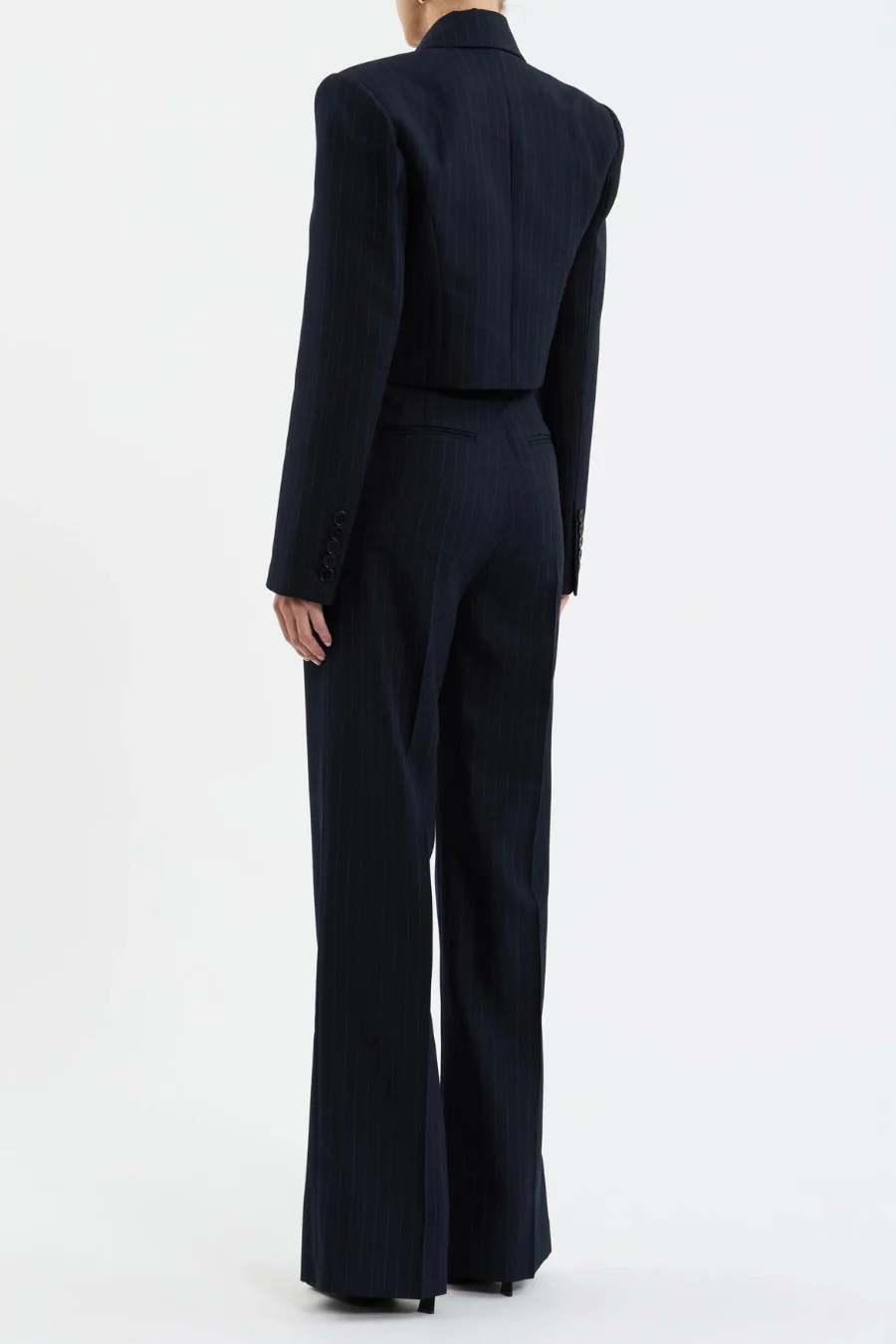 Maxwell Crop Blazer Navy - Image 2