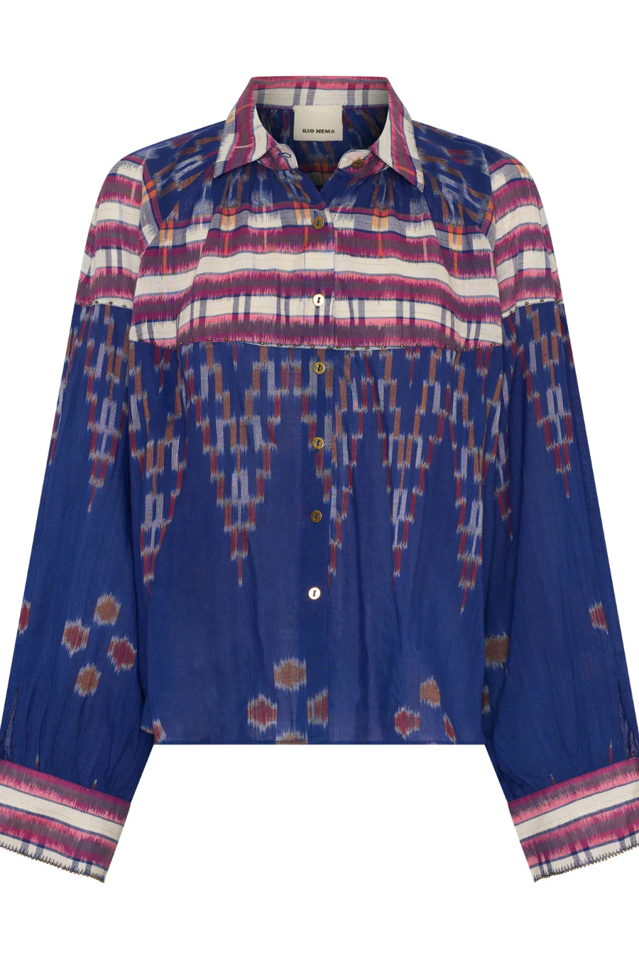 Medusa Shirt Ikat Scarf - Image 3