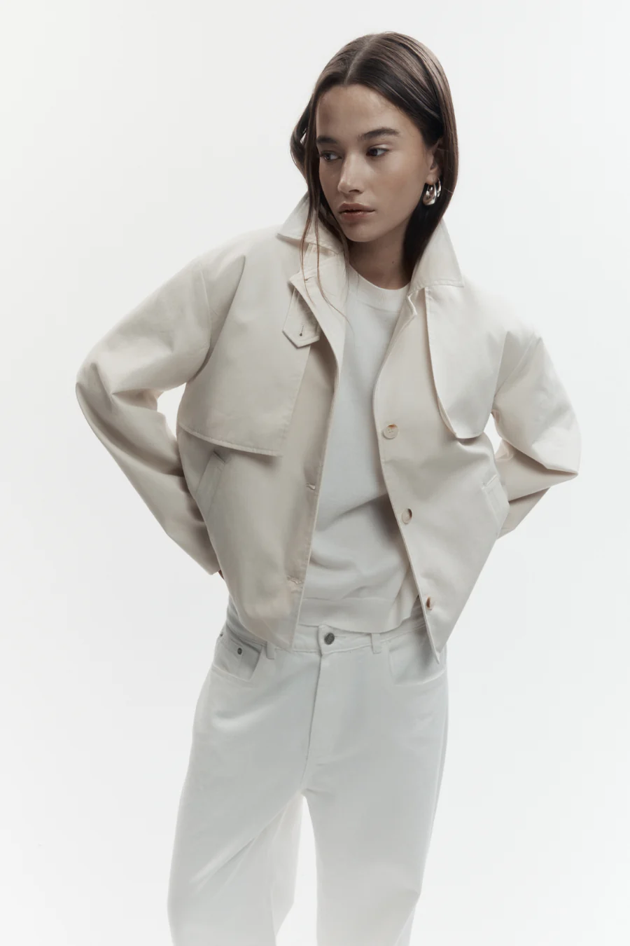 Mercer Jacket Light Stone - Image 3