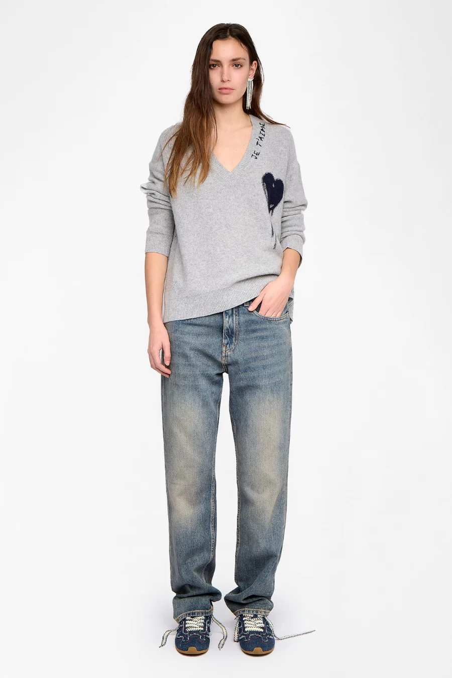 Mikyz Cashmere Jumper Grey