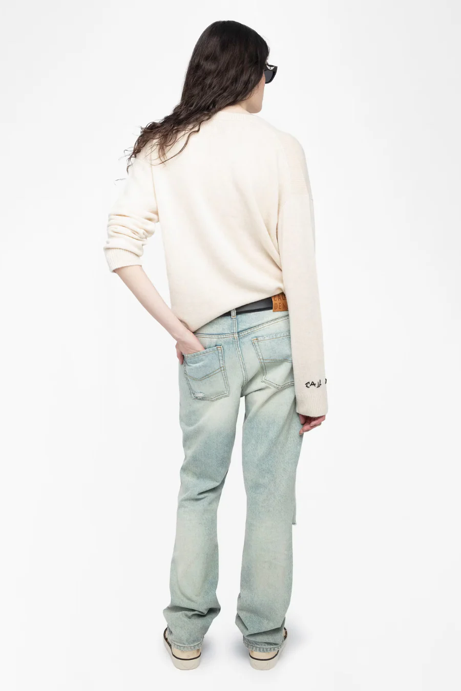Mikyz Sweater Ecru - Image 2