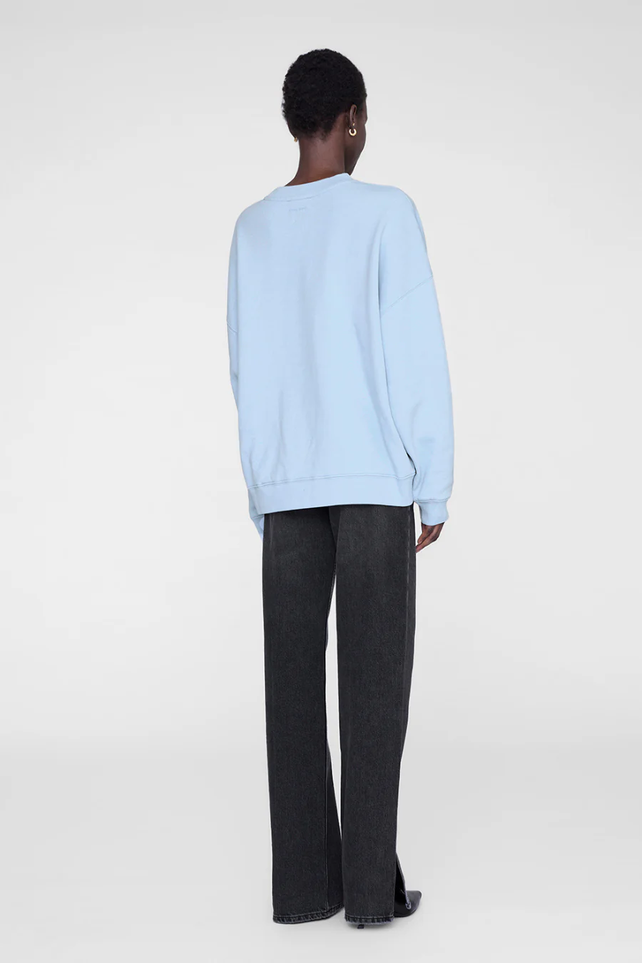 Miles Sweatshirt Anine Bing Pale Blue - Image 2