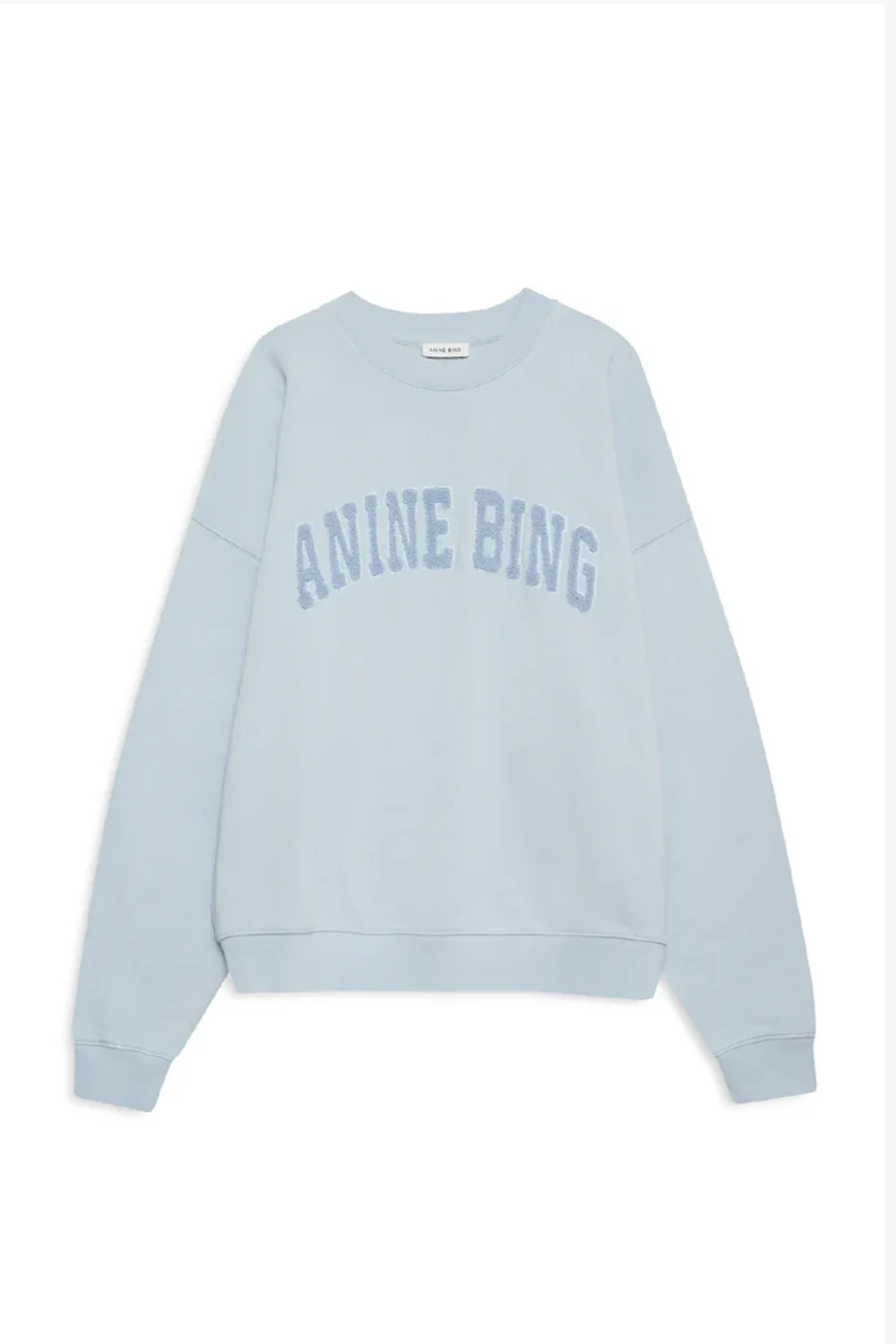 Miles Sweatshirt Anine Bing Pale Blue - Image 4