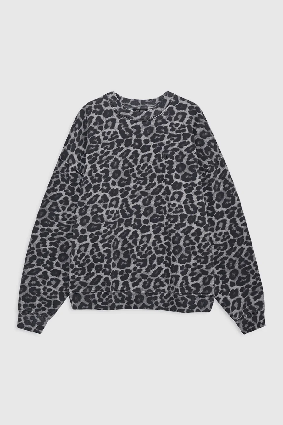 Miles Sweatshirt Grey Leopard - Image 4