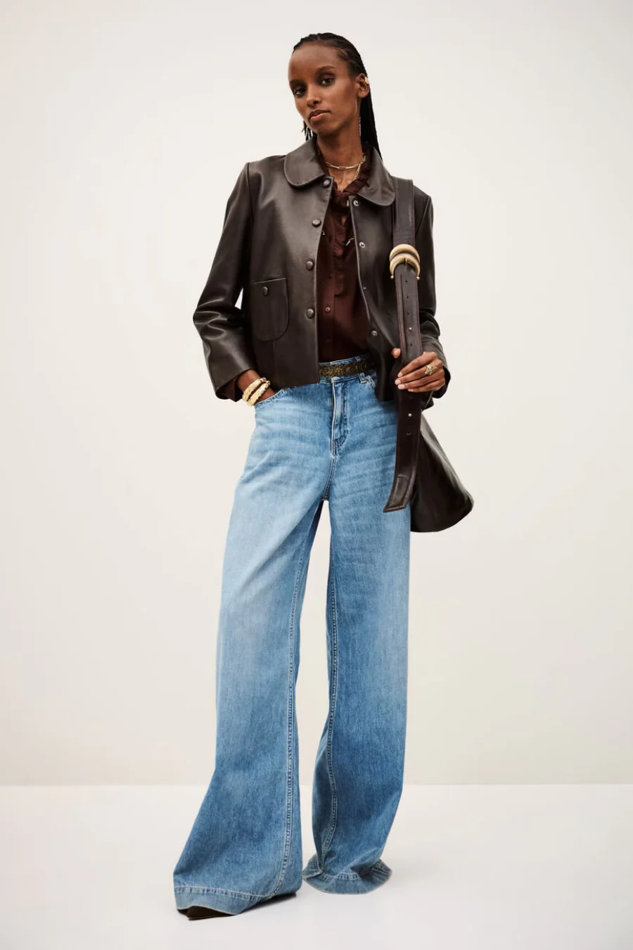Milos Jacket Dark Brown