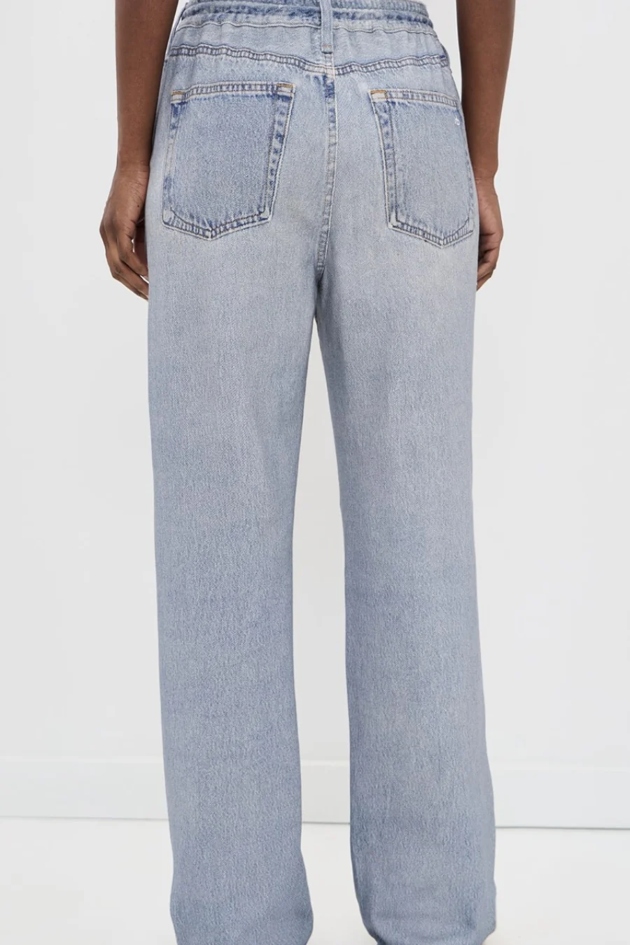 Miramar Terry Drawcord Wide Pant  Brighton - Image 4