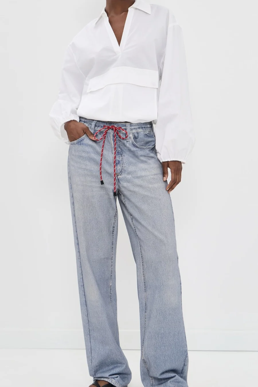 Miramar Terry Drawcord Wide Pant  Brighton - Image 5